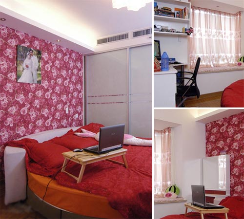 紅色靚麗時(shí)尚美家