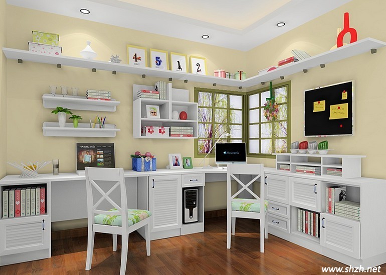 書房設(shè)計(jì)  地中海風(fēng)格