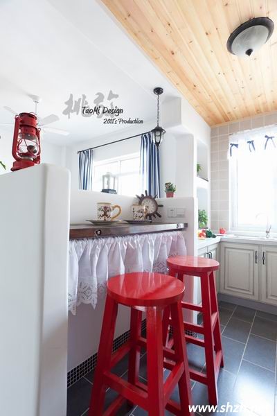 小清新的吧臺(tái)設(shè)計(jì)