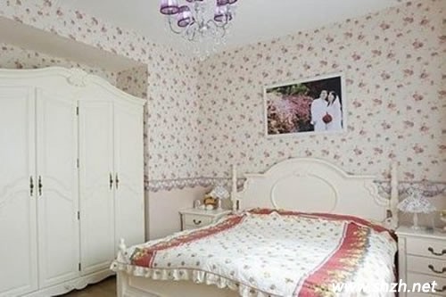 輕資甜蜜婚房臥室設(shè)計