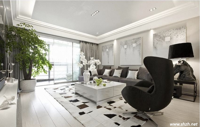 優(yōu)雅簡歐風(fēng)豪宅客廳