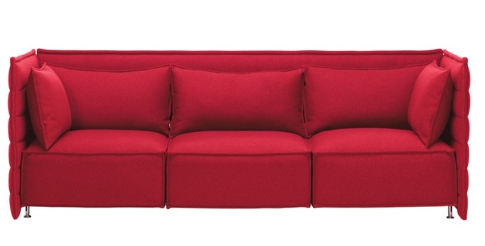品牌紅色沙發(fā)